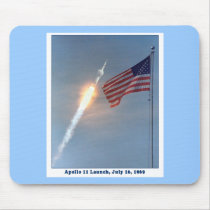 Apollo 11 Launch July 16, 1969 Mousemat