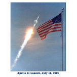 Apollo 11 Launch July 16, 1969 t-shirts