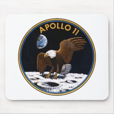 Apollo 11 mousepads by spacegate