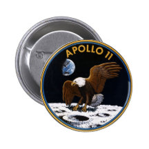 Apollo 11 pinback buttons