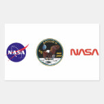 Apollo 11: We Reach The Moon Rectangle Sticker