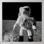 Apollo 12 Astronaut on the Moon Print