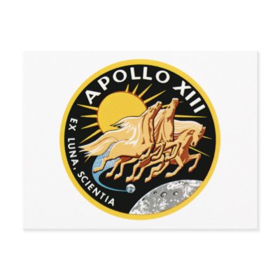 Apollo 13 postcard by spacegate