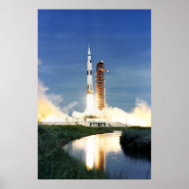 Apollo 15 Launch Poster