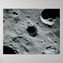 Apollo 16 Command and Service Modules Poster