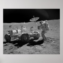Apollo 16 Lunar Roving Vehicle Posters