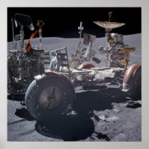 Apollo 16 Lunar Roving Vehicle Posters