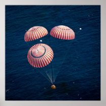 Apollo 16 Splashdown Print