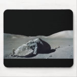Apollo 17 Astronaut and Vehicle on the Moon Mousepad