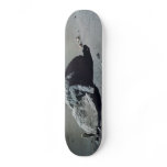 Apollo 17 Astronaut and Vehicle on the Moon Custom Skate Board