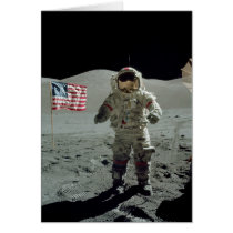 Apollo 17 Astronaut in the Taurus Littrow Valley Cards