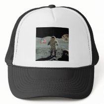 Apollo 17 Astronaut in the Taurus Littrow Valley Mesh Hats