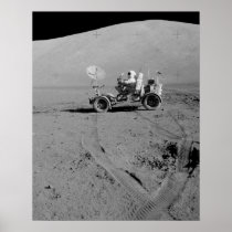 Apollo 17 Lunar Roving Vehicle Posters
