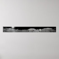 Apollo 17 Moon Panorama Posters