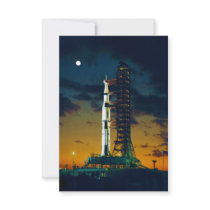 Apollo 4 Saturn V on Pad A Launch Complex 39 Personalized Announcement