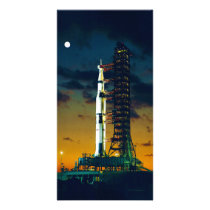 Apollo 4 Saturn V on Pad A Launch Complex 39 Photo Greeting Card