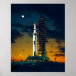 Apollo 4 Saturn V on Pad A Launch Complex 39 Poster