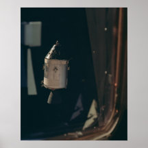 Apollo 9 Command & Service Module viewed from LM Poster