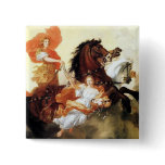 Apollo and Aurora antique painting mythology art buttons