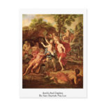 Apollo And Daphne By Jean-Baptiste Van Loo Postcards
