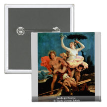 Apollo And Daphne By Tiepolo Giovanni Battista Button