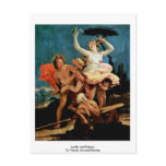 Apollo And Daphne By Tiepolo Giovanni Battista Post Card
