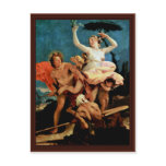 Apollo And Daphne By Tiepolo Giovanni Battista Postcards