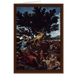 Apollo And Daphne (Detail) By Poussin Nicolas Greeting Card