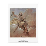 Apollo And Diana By Tiepolo Giovanni Domenico Postcard