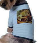 Apollo And The Muses, Detail By Vouet Simon Dog Tee Shirt