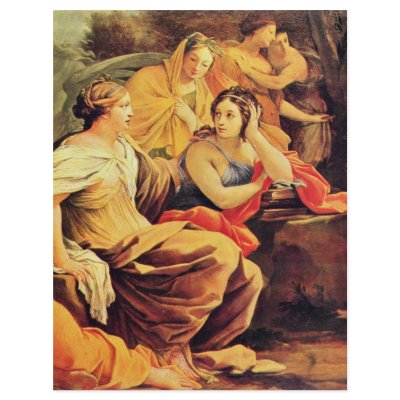 Apollo And The Muses, Detail By Vouet Simon Personalized Flyer by Artcollection