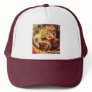 Apollo And The Muses, Detail By Vouet Simon Trucker Hat