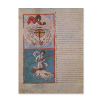 Apollo as the Sun and Diana as the Moon Postcards