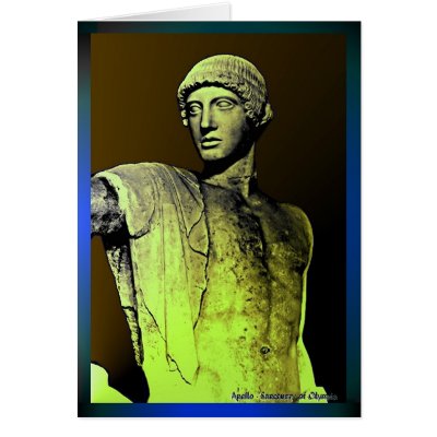 Apollo at the mirrow cards by classical21