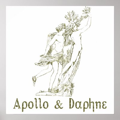 Apollo & Daphne Poster by nakedzealot