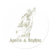Apollo & Daphne Sticker