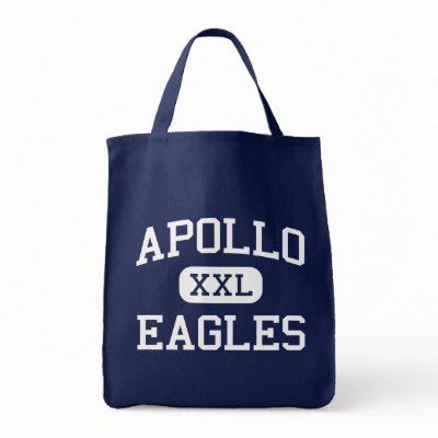 Apollo - Eagles - High - Saint Cloud Minnesota Canvas Bags by customteamsportswear