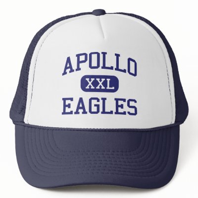 Apollo - Eagles - High - Simi Valley California Trucker Hat by customteamsportswear