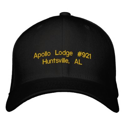 Apollo Lodge #921 Huntsville, AL Embroidered Baseball Cap by Apollo921