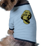Apollo marble statue pet clothing