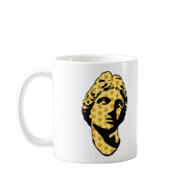Apollo marble statue coffee mug