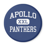 Apollo - Panthers - Junior - Richardson Texas Fridge Magnet