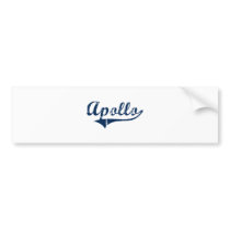Apollo Pennsylvania Classic Design Bumper Sticker