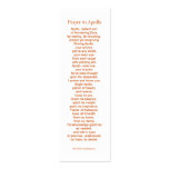 Apollo Prayer Card business cards