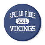 Apollo Ridge Vikings Middle Spring Church Refrigerator Magnet