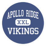 Apollo Ridge Vikings Middle Spring Church Stickers