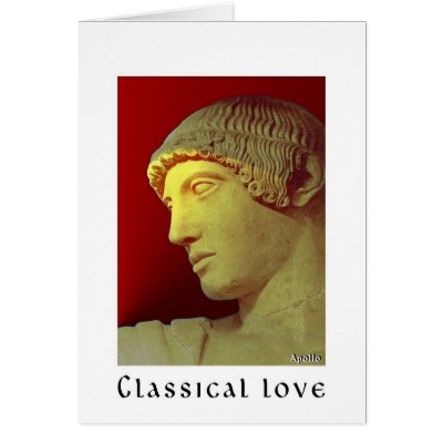 Apollo - Sanctuary of Olympia in Greece Card by classical21