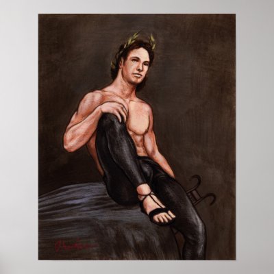 Apollo Sun God Print by prospectnoir
