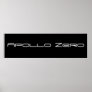 Apollo Zero Poster, Black