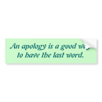 Apology
